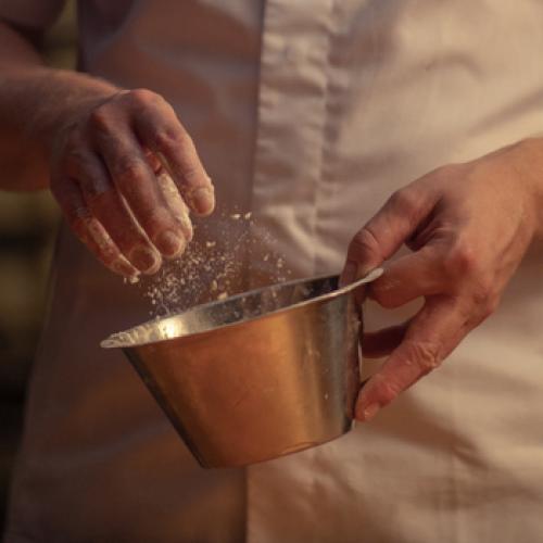 Flour Pour Zoomed